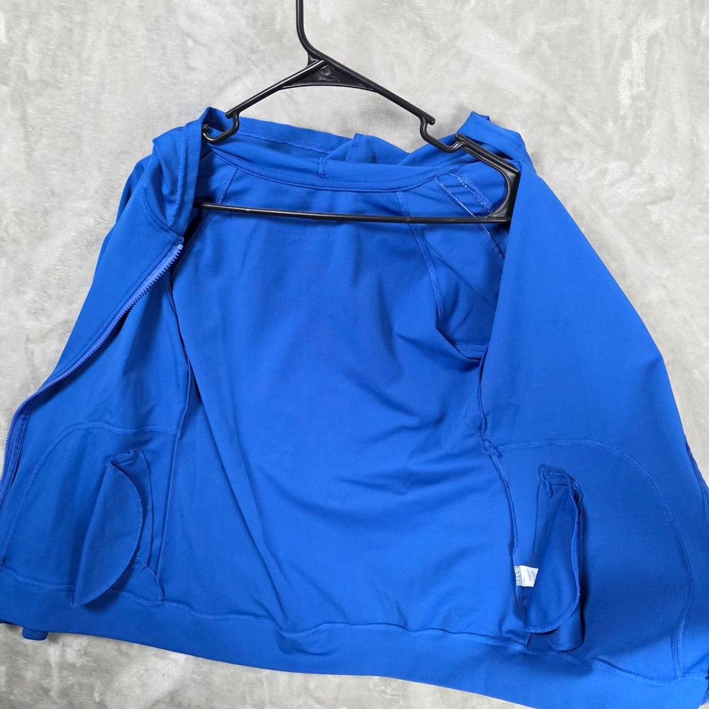 Nike Full Zip‎ Hoodie Womens Size S Blue Fair Condition Sportswear Track Jacket - Picture 10 of 12